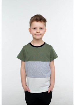 Vidoli оливковая футболка для мальчика B-20377S